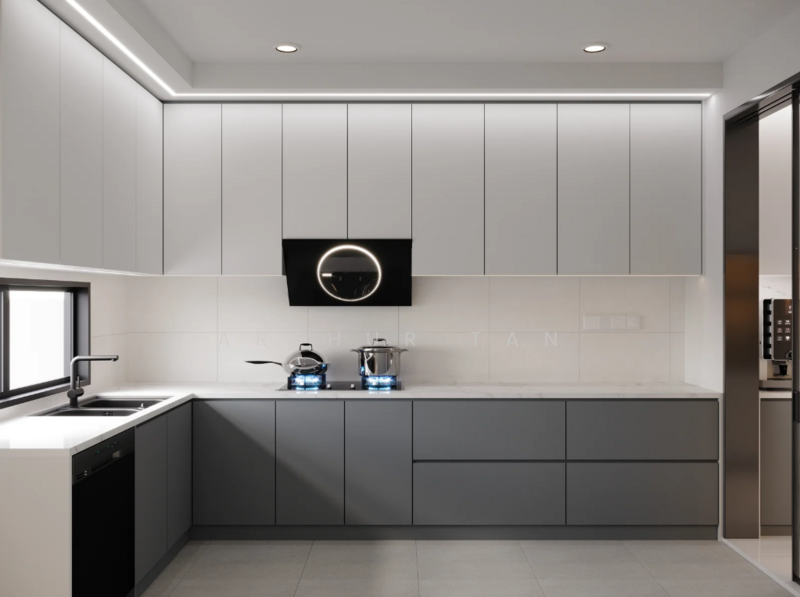 Service Residence for Sale at Arra Residences - Arthur Tan - Kitchen - PropertyGuru.com.my