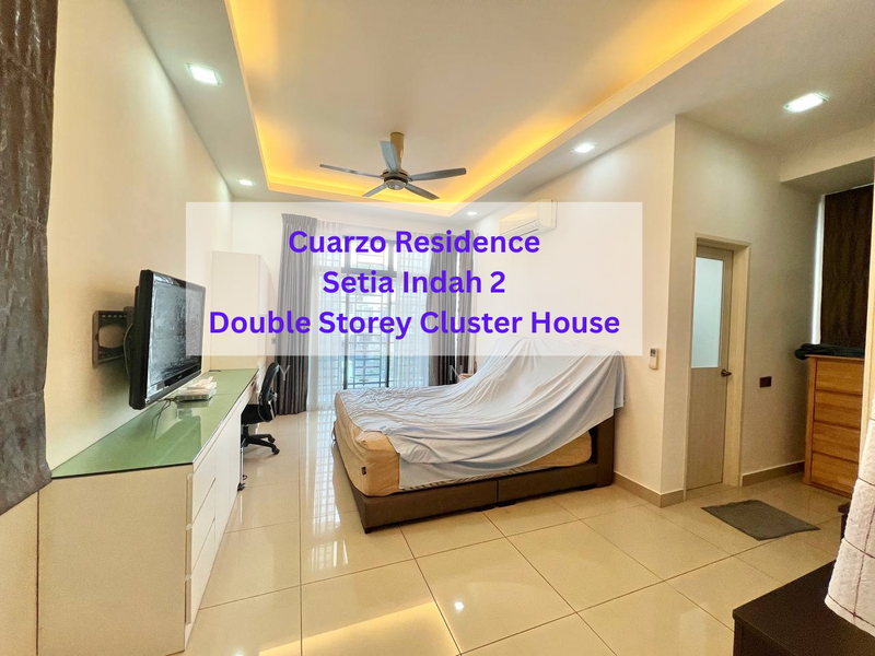 Cluster House for Sale in Taman Setia Indah (Tebrau) - Yucong . - Bedroom - PropertyGuru.com.my