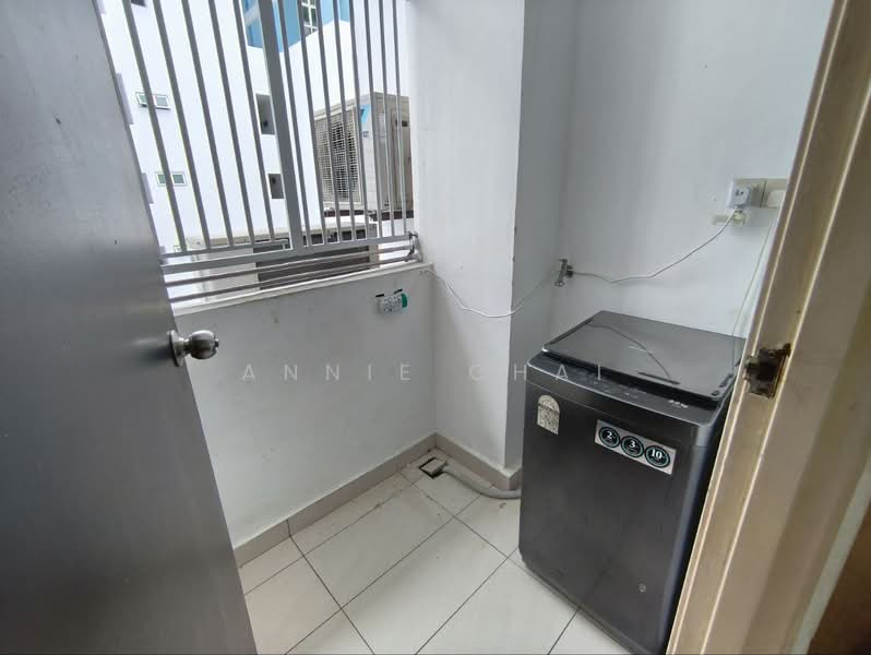 Service Residence for Rent at Twin Galaxy (Dwi Galaksi) - Annie Chai - Balcony - PropertyGuru.com.my