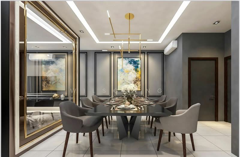 2-storey Terraced House for Rent in Eco Sanctuary (Telok Panglima Garang) - Wilson Ng - Dining Room - PropertyGuru.com.my