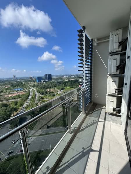 Service Residence for Rent at Meridin Executive Suites @ The Meridin - Chun Yang - Balcony - PropertyGuru.com.my