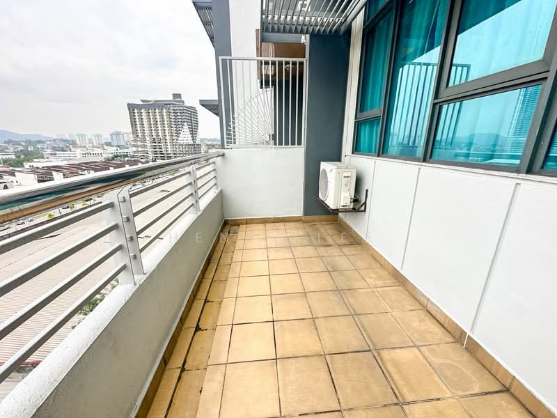Service Residence for Rent at Centrestage Designer Suite - Henry Lee - Balcony - PropertyGuru.com.my