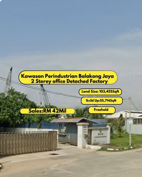 Semi-D Factory for Sale in Semenyih (Selangor) - Kah Hee Chong - Exterior - PropertyGuru.com.my