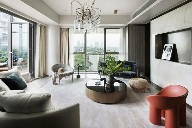 Condominium for Sale at The Treez Jalil Residen - Mona Hock - Living Room - PropertyGuru.com.my