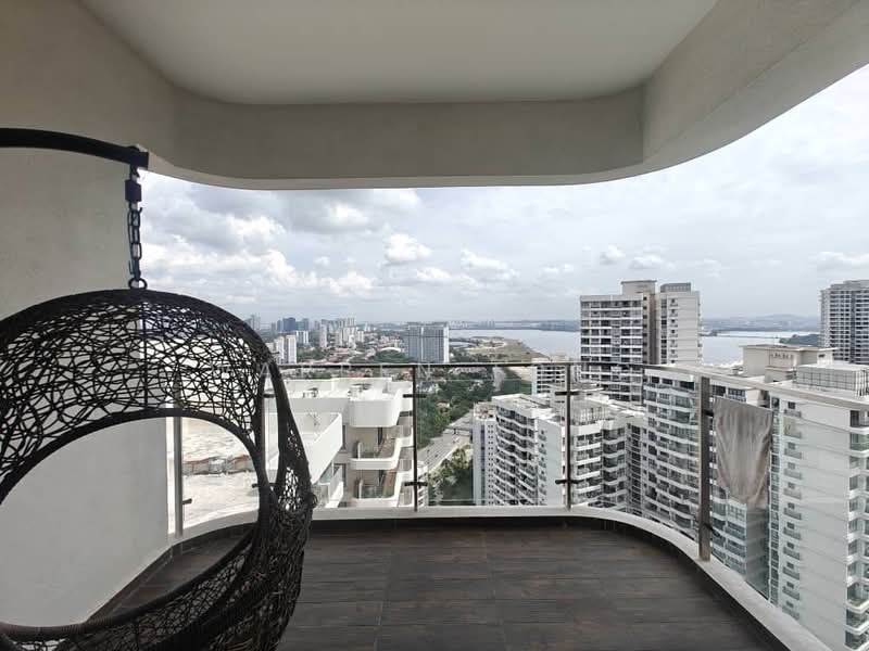 Condominium for Sale at Amberside @ Country Garden Danga Bay - Warren Tong - Balcony - PropertyGuru.com.my