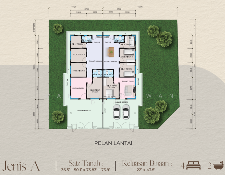 Untuk Dijual Taman Bayu Harmoni, Bagan Lalang, Tanjong Sepat