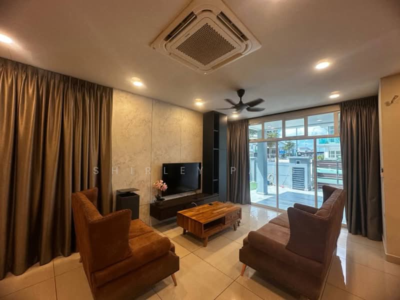 Cluster House for Sale in Mutiara Rini (Skudai) - Shirley Pang - Living Room - PropertyGuru.com.my