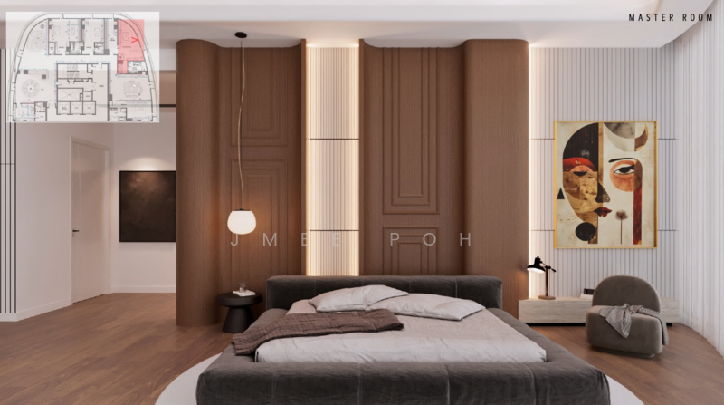 Service Residence for Sale at K Residence @ KLCC - Jmee Poh - Bedroom - PropertyGuru.com.my