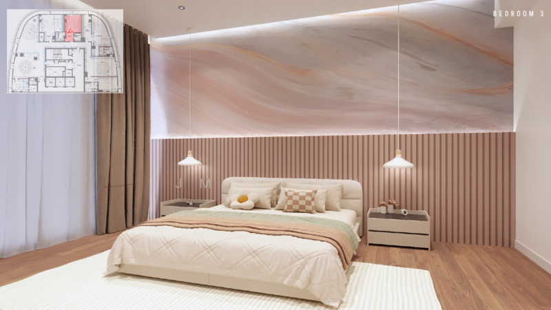 Service Residence for Sale at K Residence @ KLCC - Jmee Poh - Bedroom - PropertyGuru.com.my