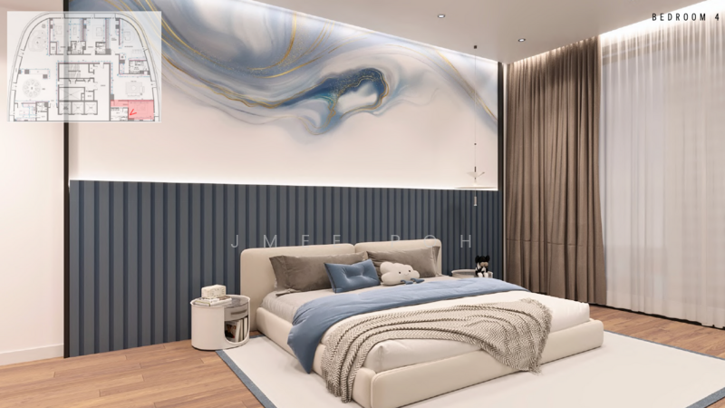 Service Residence for Sale at K Residence @ KLCC - Jmee Poh - Bedroom - PropertyGuru.com.my