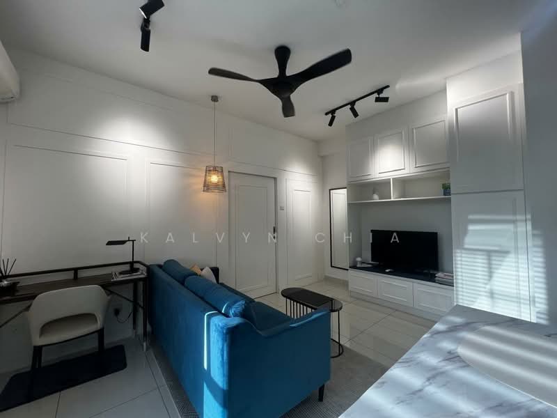 Servis Apartment untuk Disewa di Arte Mont Kiara - Kalvyn Chia - Living Room - PropertyGuru.com.my