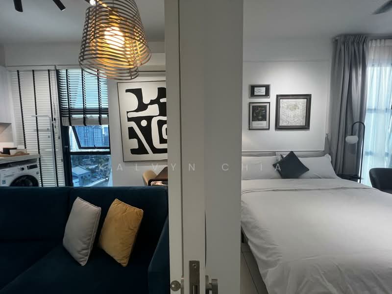 Servis Apartment untuk Disewa di Arte Mont Kiara - Kalvyn Chia - Living Room - PropertyGuru.com.my