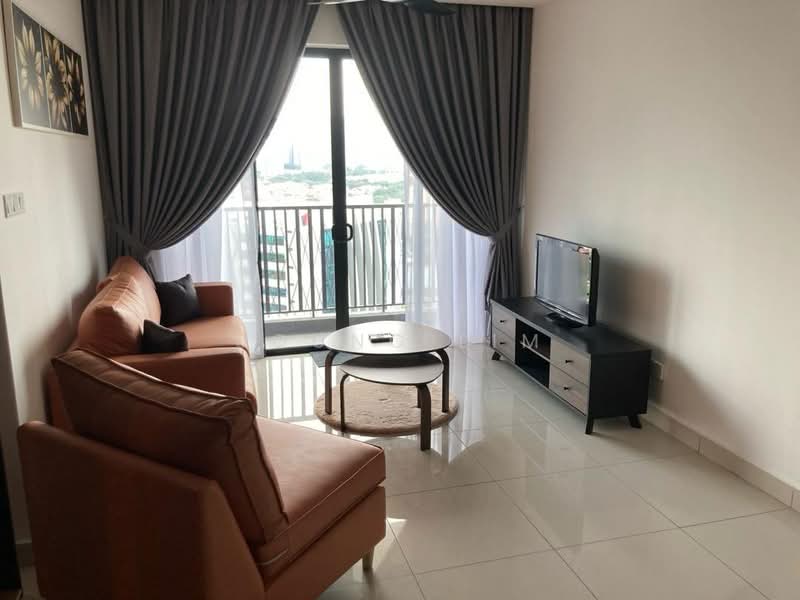 Service Residence for Rent at AraTre' Residences - Soung Lim - Living Room - PropertyGuru.com.my