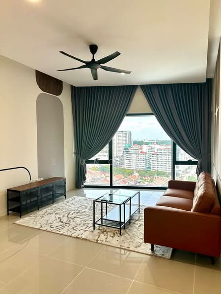 Service Residence for Rent at Sapphire Paradigm - Soung Lim - Living Room - PropertyGuru.com.my