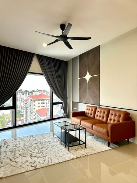 Service Residence for Rent at Sapphire Paradigm - Soung Lim - Living Room - PropertyGuru.com.my