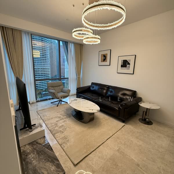 SO Sofitel Kuala Lumpur Residences untuk Untuk Disewa - RM 9,200 /bulan, Mac 2026 - Living Room - PropertyGuru.com.my