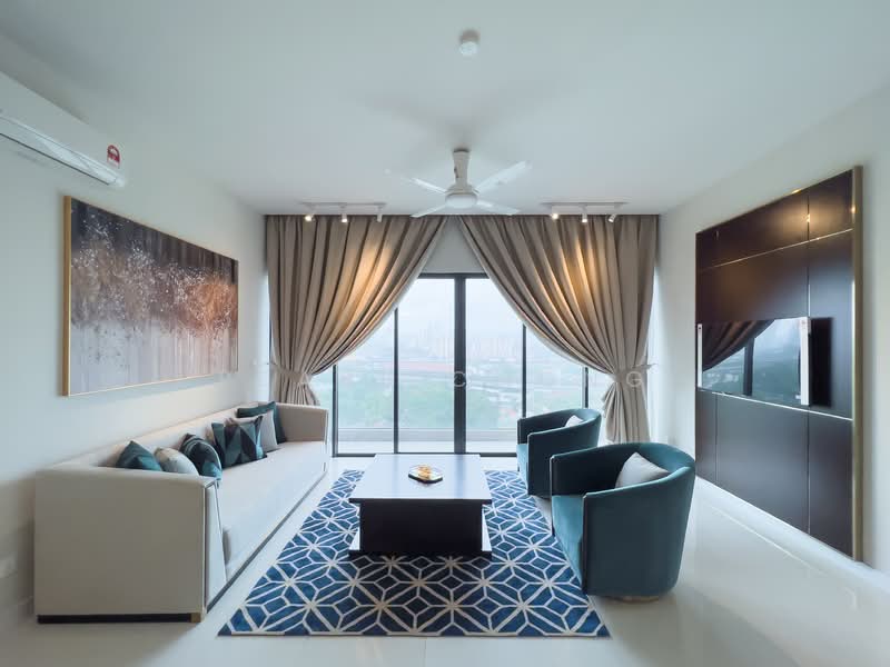 Service Residence for Rent at Oxford Residences @ Pavilion Embassy - Pearl Chong - Living Room - PropertyGuru.com.my