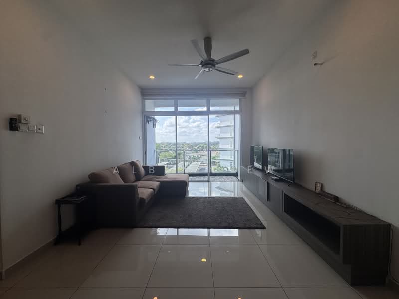 Service Residence for Sale at THE SENAI GARDEN (PANGSAPURI IMPIAN SENAI) - Albee Liew - Living Room - PropertyGuru.com.my