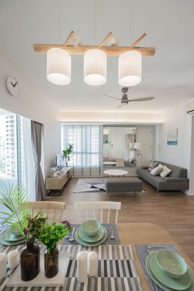 Service Residence for Rent at i-Zen @ Kiara 1 - Josh Yong - Living Room - PropertyGuru.com.my
