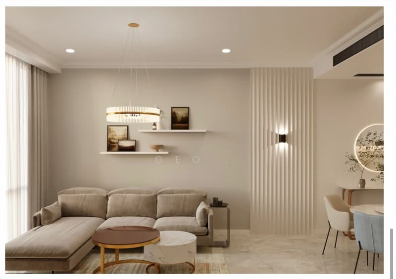 SO Sofitel Kuala Lumpur Residences untuk Untuk Dijual - RM 2,680,000, Mac 2026 - Living Room - PropertyGuru.com.my