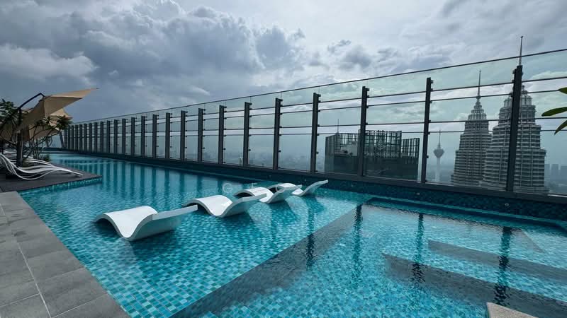 SO Sofitel Kuala Lumpur Residences untuk Untuk Dijual - RM 2,680,000, Mac 2026 - Pool - PropertyGuru.com.my