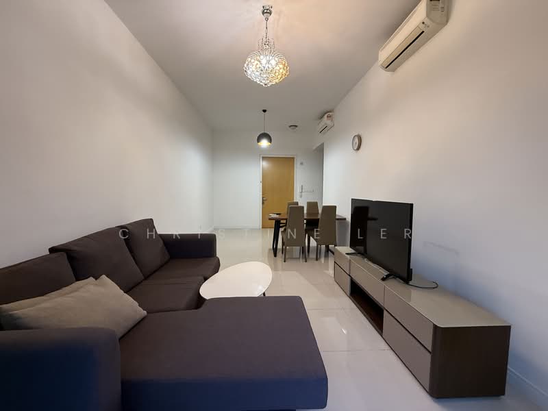 Servis Apartment untuk Dijual di Setia SKY Residences - Christine Ler - Living Room - PropertyGuru.com.my