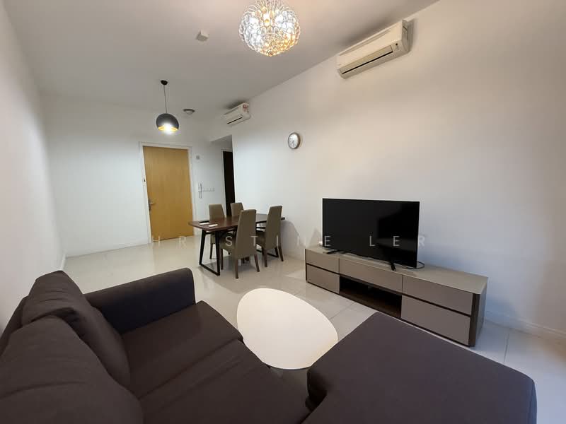 Servis Apartment untuk Dijual di Setia SKY Residences - Christine Ler - Living Room - PropertyGuru.com.my