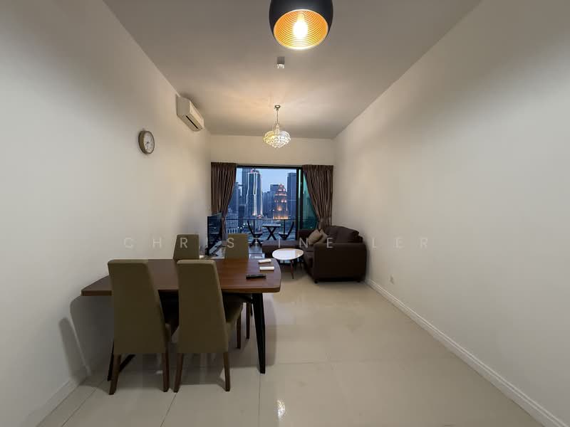 Servis Apartment untuk Dijual di Setia SKY Residences - Christine Ler - Living Room - PropertyGuru.com.my