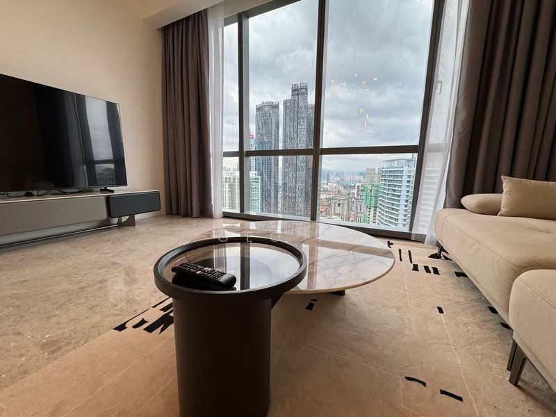 SO Sofitel Kuala Lumpur Residences untuk Untuk Disewa - RM 7,900 /bulan, Mac 2026 - Living Room - PropertyGuru.com.my