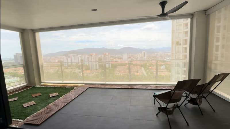 Service Residence for Rent at Park Regent @Desa Park City - Jayne Goh - Balcony - PropertyGuru.com.my