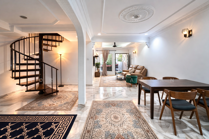 Renovated 1.5 Storey Terrace Taman Cheras Utama untuk Untuk Dijual - RM 450,000, Mac 2026 - Living Room - PropertyGuru.com.my