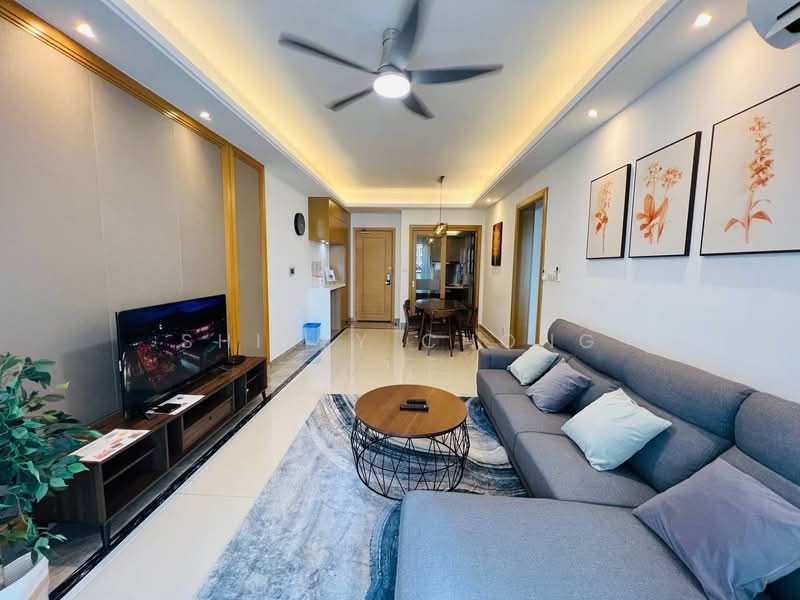 Servis Apartment untuk Disewa di R&F Princess Cove Phase 1 - Shirly Chong - Living Room - PropertyGuru.com.my