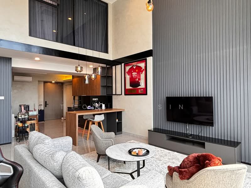 Service Residence for Rent at Societe - Teoh Yin Sin - Living Room - PropertyGuru.com.my