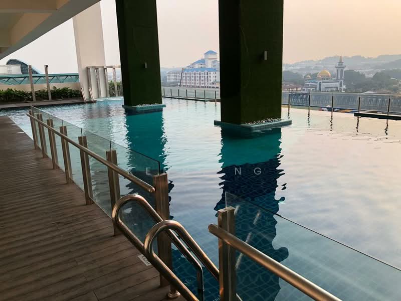 Cube @ One South untuk Untuk Disewa - RM 1,750 /bulan, Mac 2026 - Pool - PropertyGuru.com.my