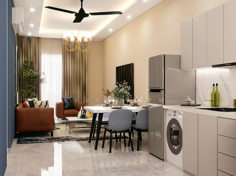 Condominium for Sale at KL48 - Kevin Chew - Living Room - PropertyGuru.com.my