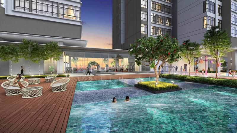 The Maple Residences untuk Untuk Dijual - RM 870,300, Mac 2026 - Pool - PropertyGuru.com.my