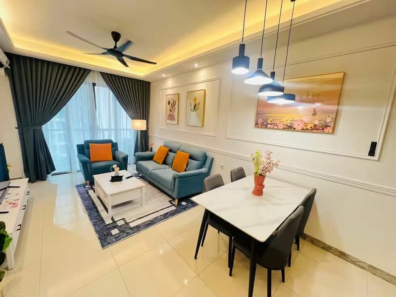 R&F Princess Cove Phase 1 untuk Untuk Disewa - RM 3,200 /bulan, Apr 2026 - Living Room - PropertyGuru.com.my