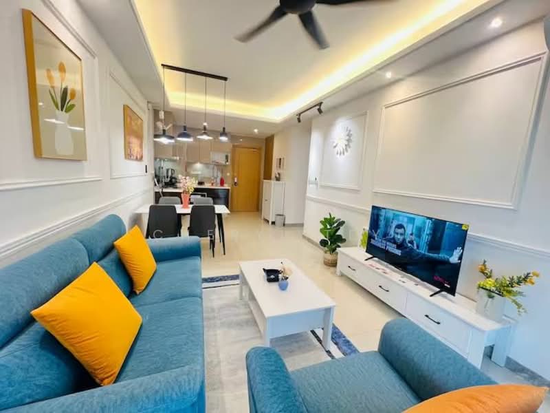 R&F Princess Cove Phase 1 untuk Untuk Disewa - RM 3,200 /bulan, Apr 2026 - Living Room - PropertyGuru.com.my