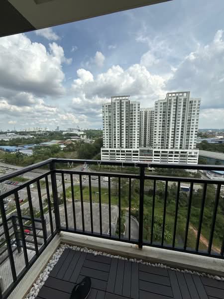 Service Residence for Sale at Country Garden Central Park - May Lee - Balcony - PropertyGuru.com.my