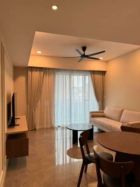 Service Residence for Rent at Ooak Serviced Apartments @ Kiara 163 - John Lam - Living Room - PropertyGuru.com.my