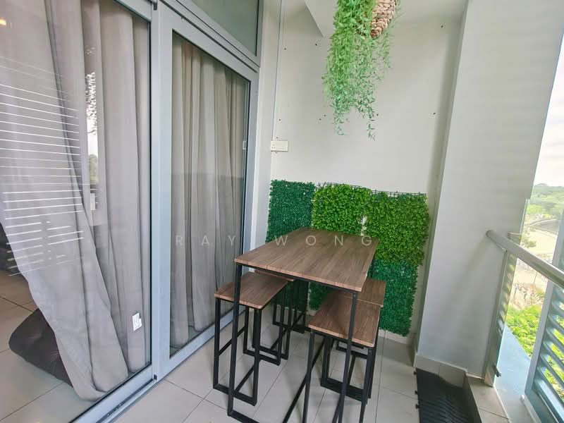 Service Residence for Rent at Somerset Puteri Harbour - Ray Wong - Balcony - PropertyGuru.com.my