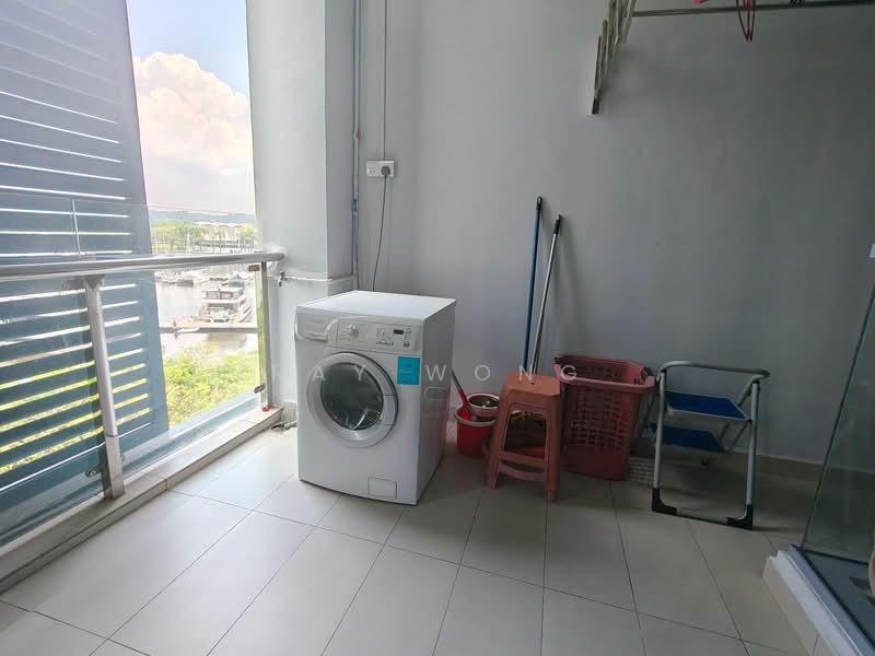 Service Residence for Rent at Somerset Puteri Harbour - Ray Wong - Balcony - PropertyGuru.com.my