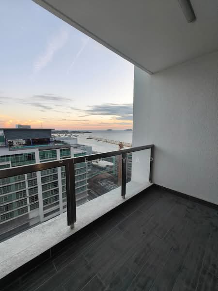 Condominium for Rent at Jesselton Residences - Stev Yap - Balcony - PropertyGuru.com.my
