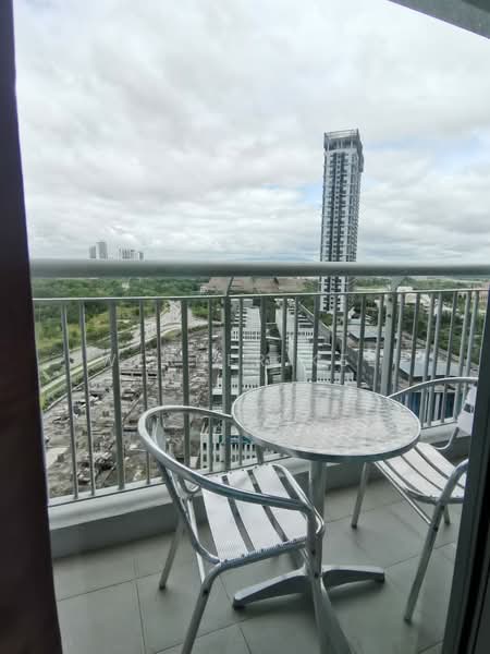 Service Residence for Rent at Teega Suites - Werner Kee - Balcony - PropertyGuru.com.my