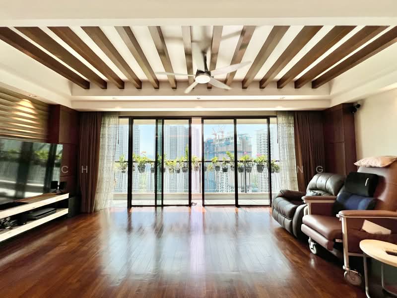 Condominium for Rent at Mont Kiara Damai Resort Condominium - Chong Teck Seng - Living Room - PropertyGuru.com.my