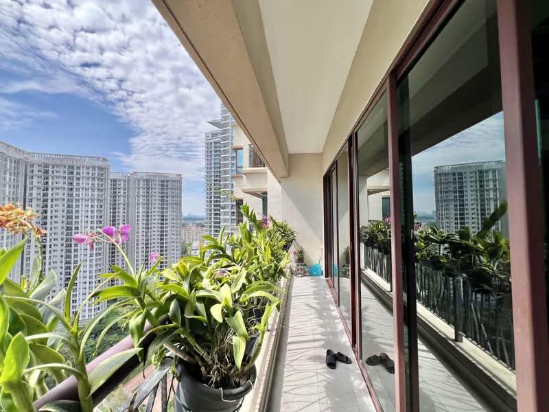 Condominium for Rent at Mont Kiara Damai Resort Condominium - Chong Teck Seng - Balcony - PropertyGuru.com.my