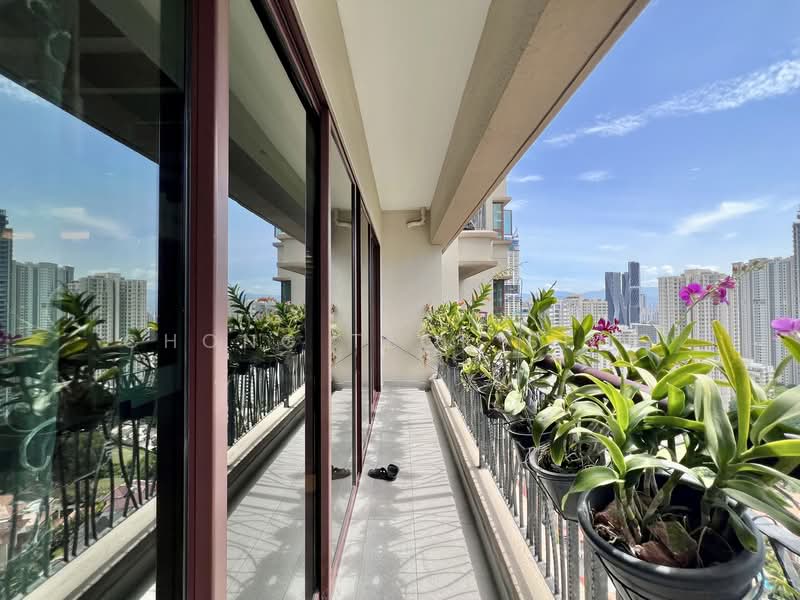 Condominium for Rent at Mont Kiara Damai Resort Condominium - Chong Teck Seng - Balcony - PropertyGuru.com.my