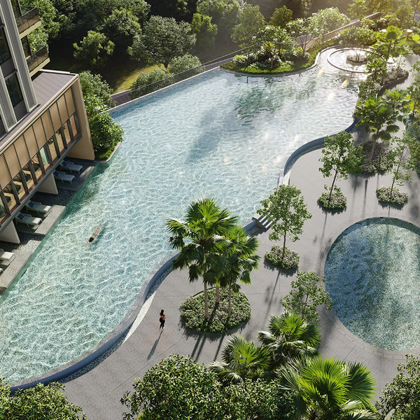 Service Residence for Sale at Stellaris @ Riana Dutamas - Jo Lim - Pool - PropertyGuru.com.my