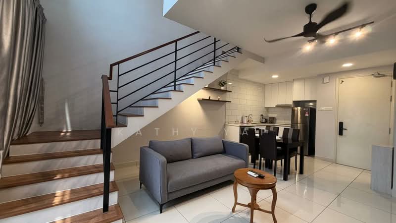 Service Residence for Rent at Arte Mont Kiara - Kathy Yap - Living Room - PropertyGuru.com.my