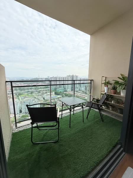 Service Residence for Rent at Bloomsvale Menara Vista Petaling - Yen Alice - Balcony - PropertyGuru.com.my